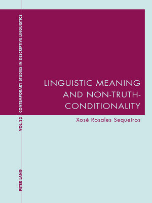 cover image of Linguistic Meaning and Non-Truth-Conditionality
